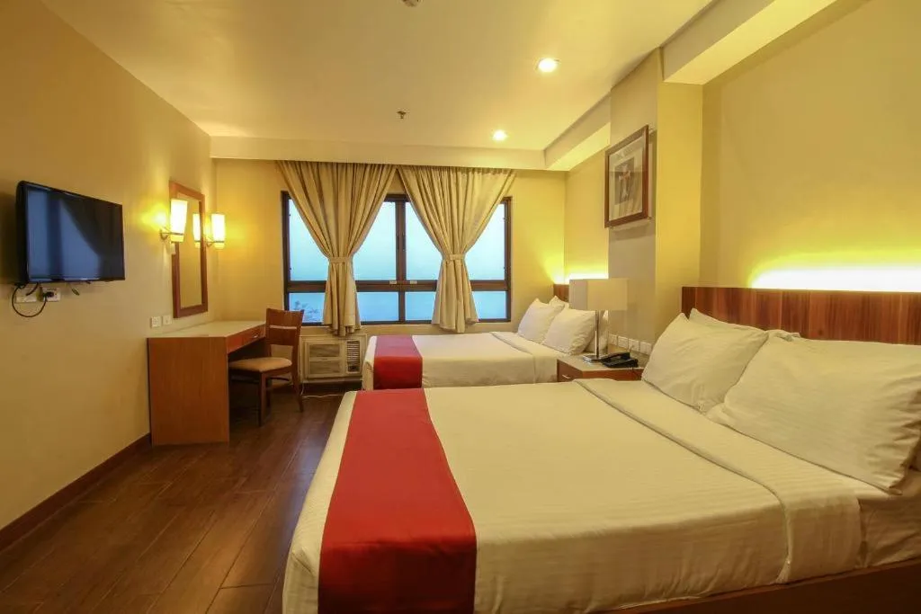 Bed in Hotel Veniz Legarda