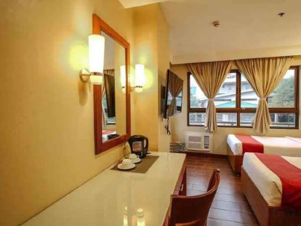 Bed in Hotel Veniz Legarda