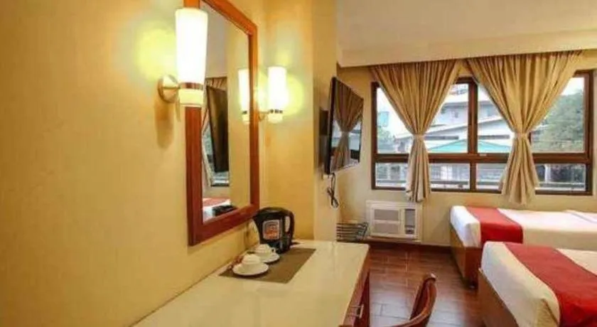 Bed in Hotel Veniz Legarda