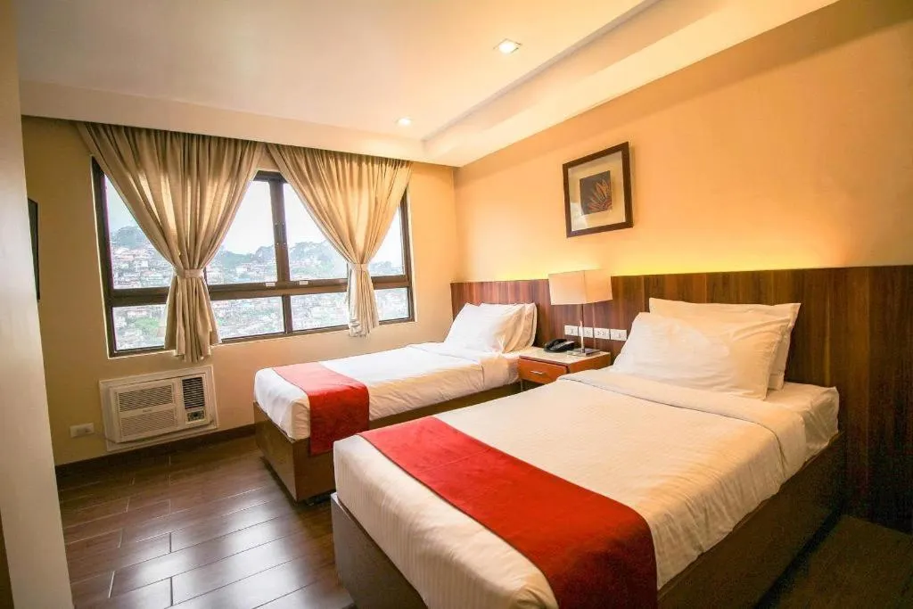 Bed in Hotel Veniz Legarda