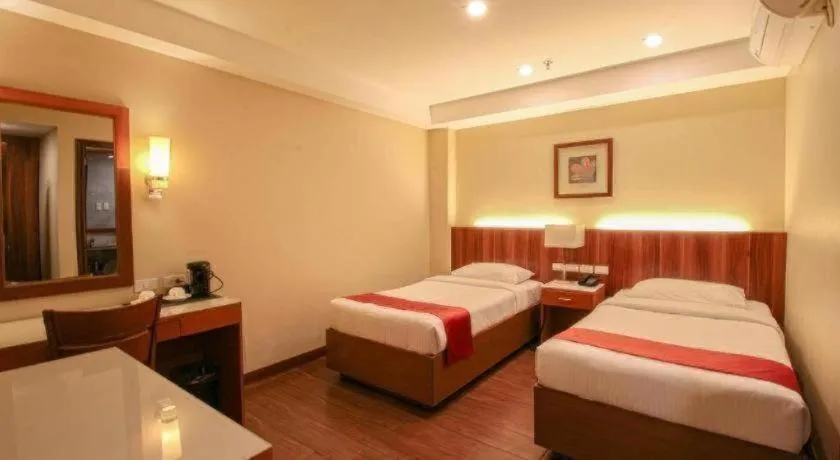 Bed in Hotel Veniz Legarda