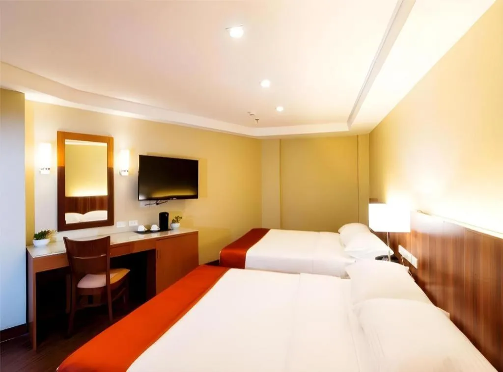 Bed in Hotel Veniz Legarda