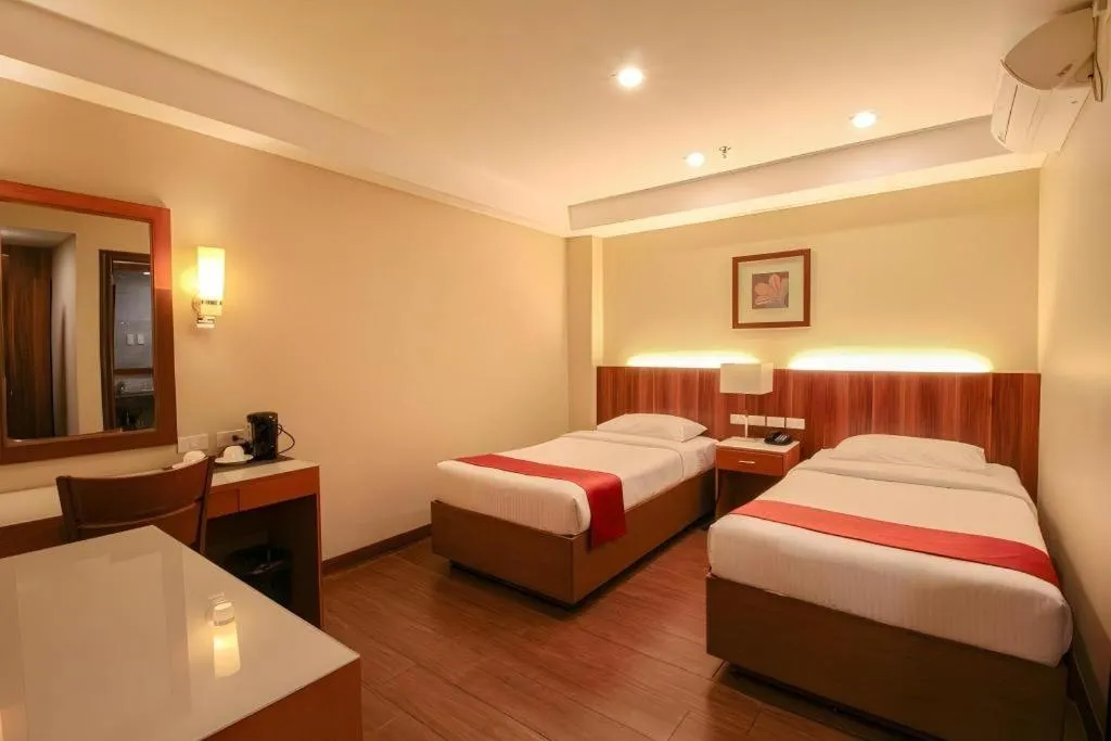 Bed in Hotel Veniz Legarda