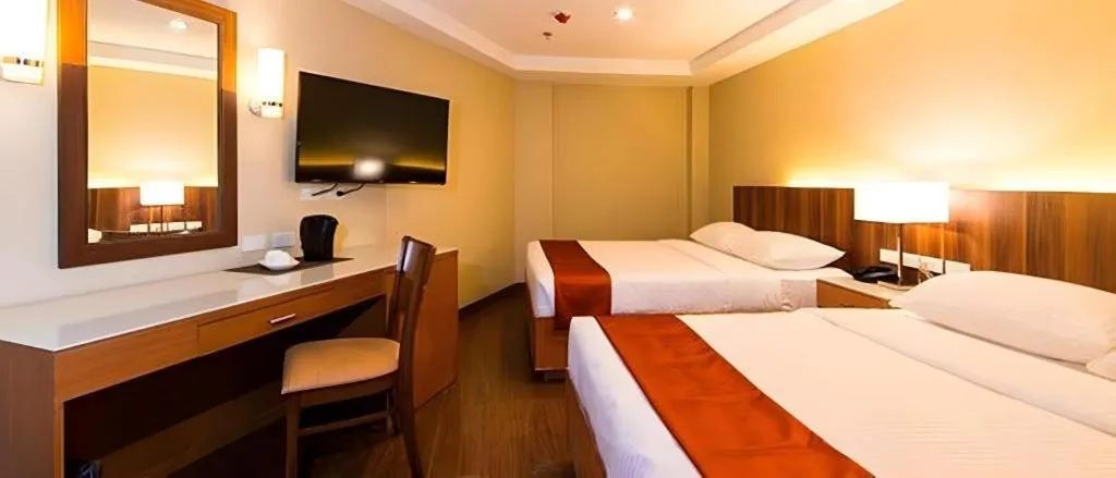 Bed in Hotel Veniz Legarda