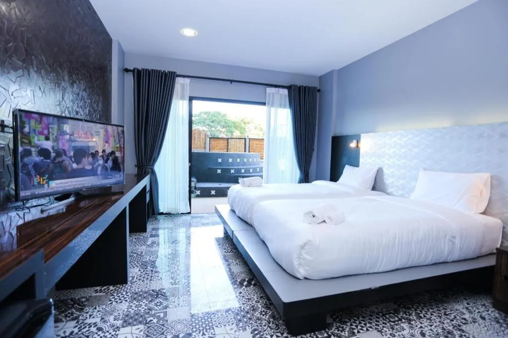 Bed in Bullkool Hua Hin Pool Villa