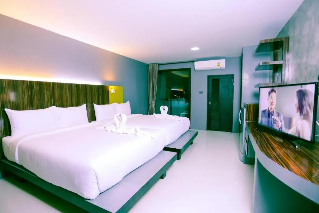 Bed in Bullkool Hua Hin Pool Villa