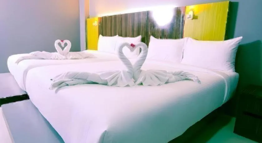 Bed in Bullkool Hua Hin Pool Villa