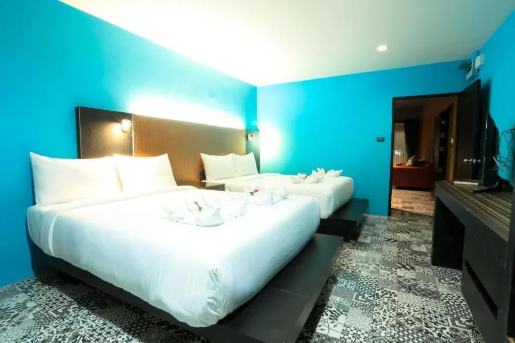 Bed in Bullkool Hua Hin Pool Villa