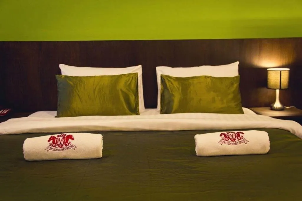 Bed in Chada Veranda Hotel