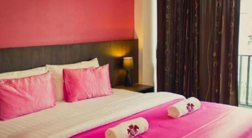 Bed in Chada Veranda Hotel