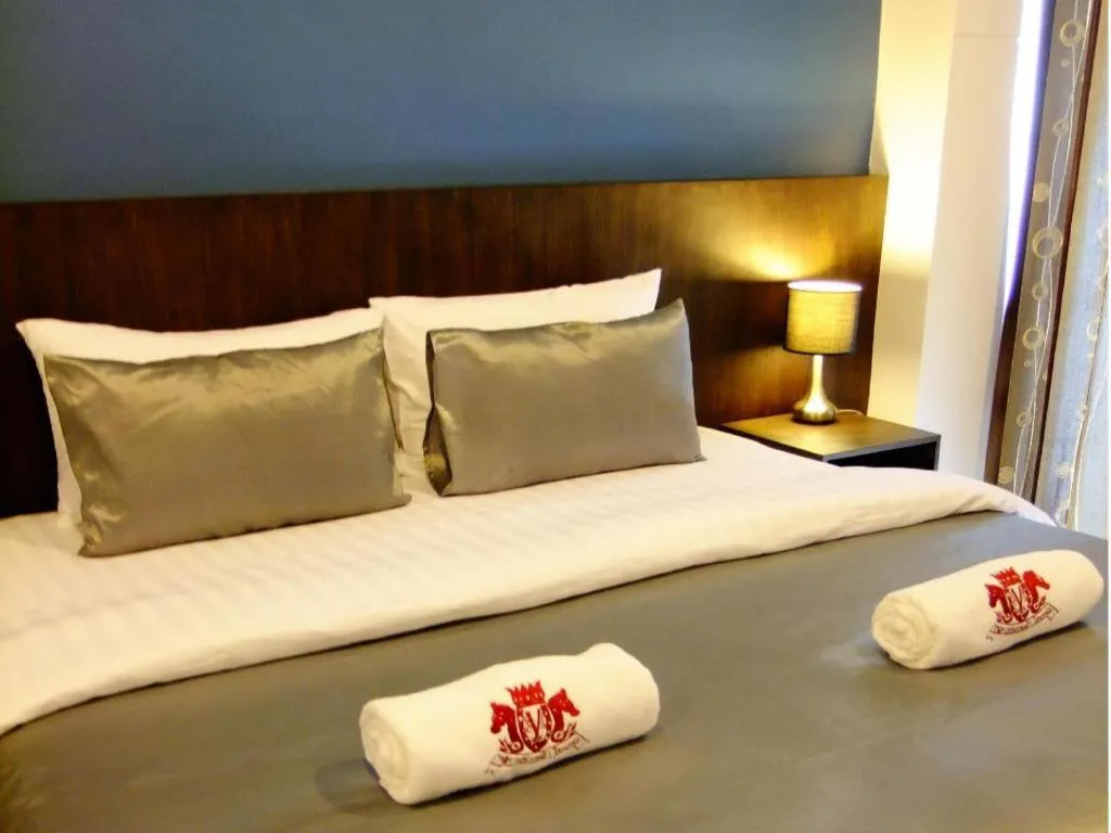 Bed in Chada Veranda Hotel