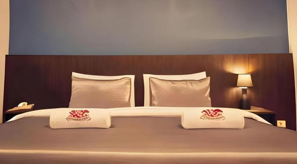 Bed in Chada Veranda Hotel