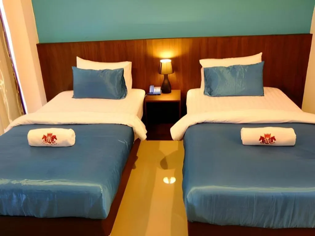 Bed in Chada Veranda Hotel