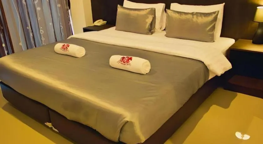 Bed in Chada Veranda Hotel