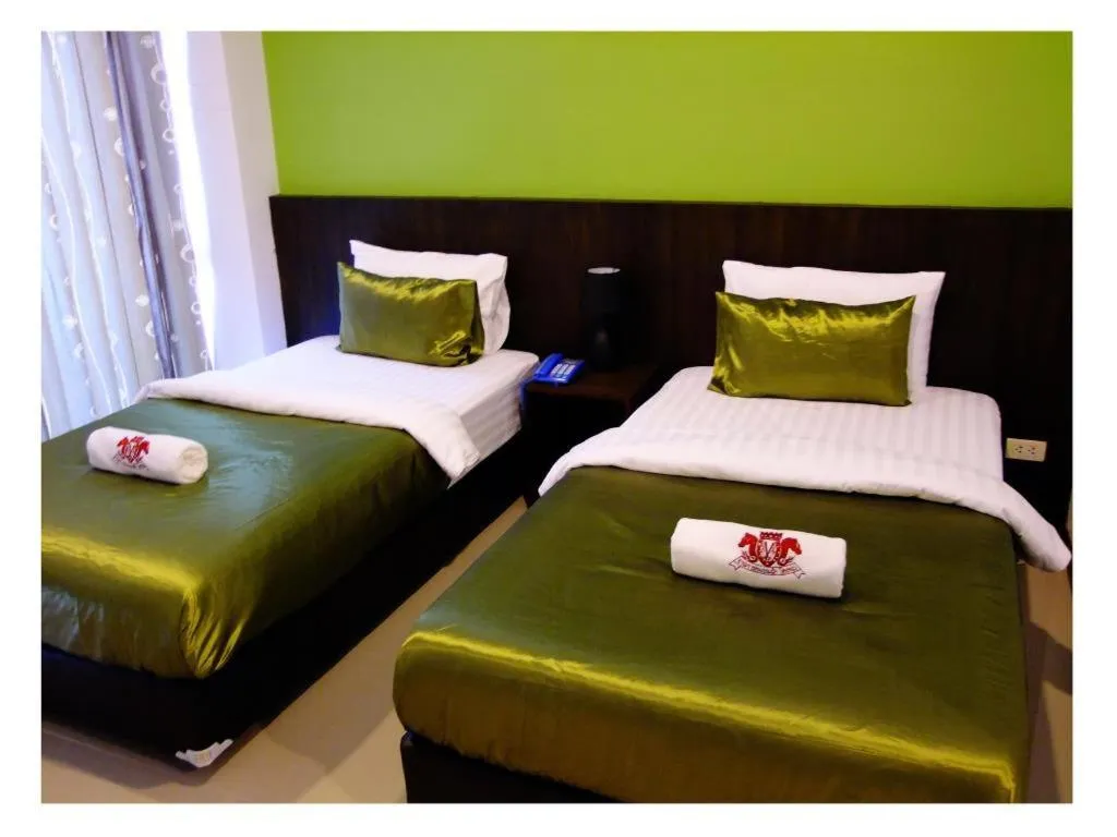 Bed in Chada Veranda Hotel