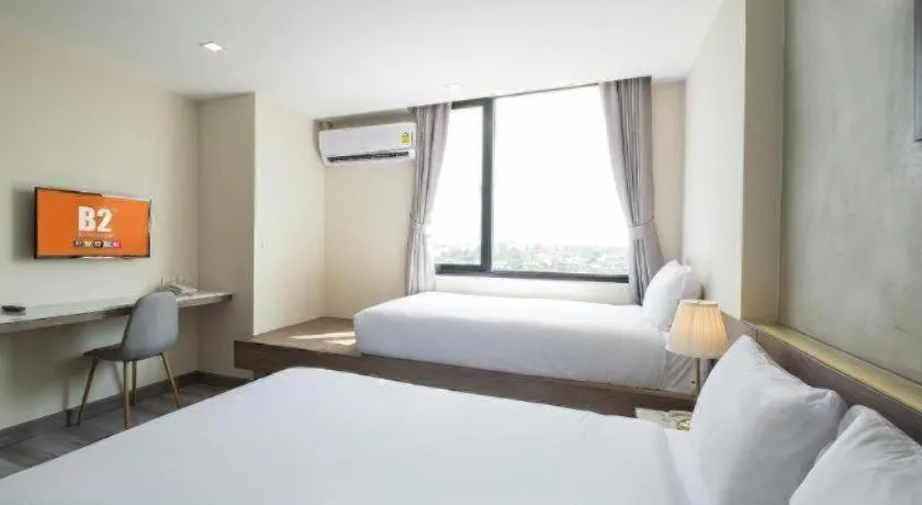 Bed in B2 Korat Premier Hotel