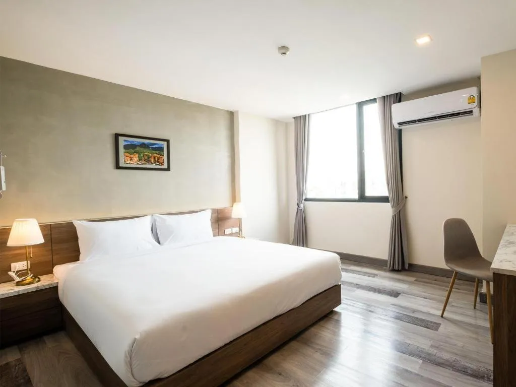 Bed in B2 Korat Premier Hotel