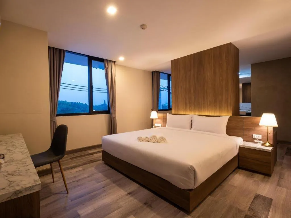 Bed in B2 Korat Premier Hotel