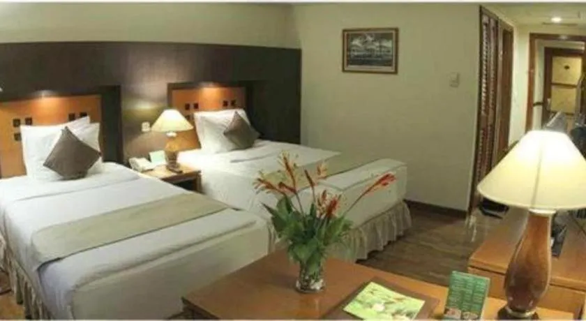 Bed in Oasis Amir Hotel