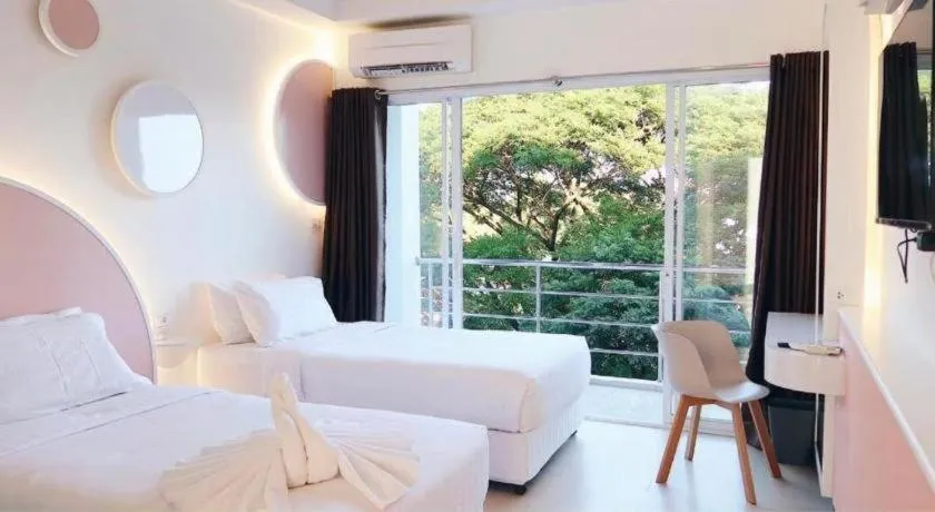 Bed in The Room Hotel