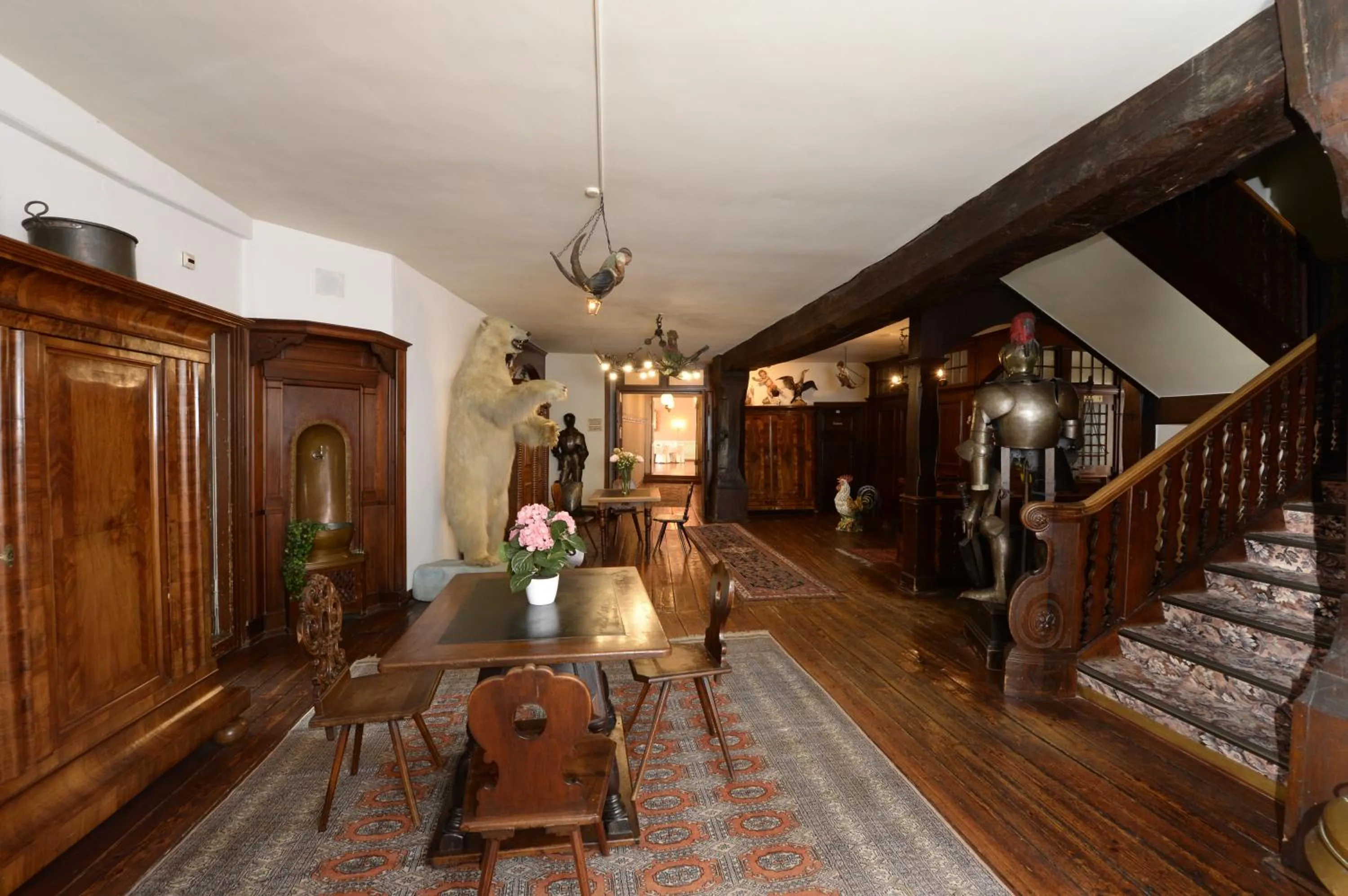 Lobby or reception in Hotel Rheinfels