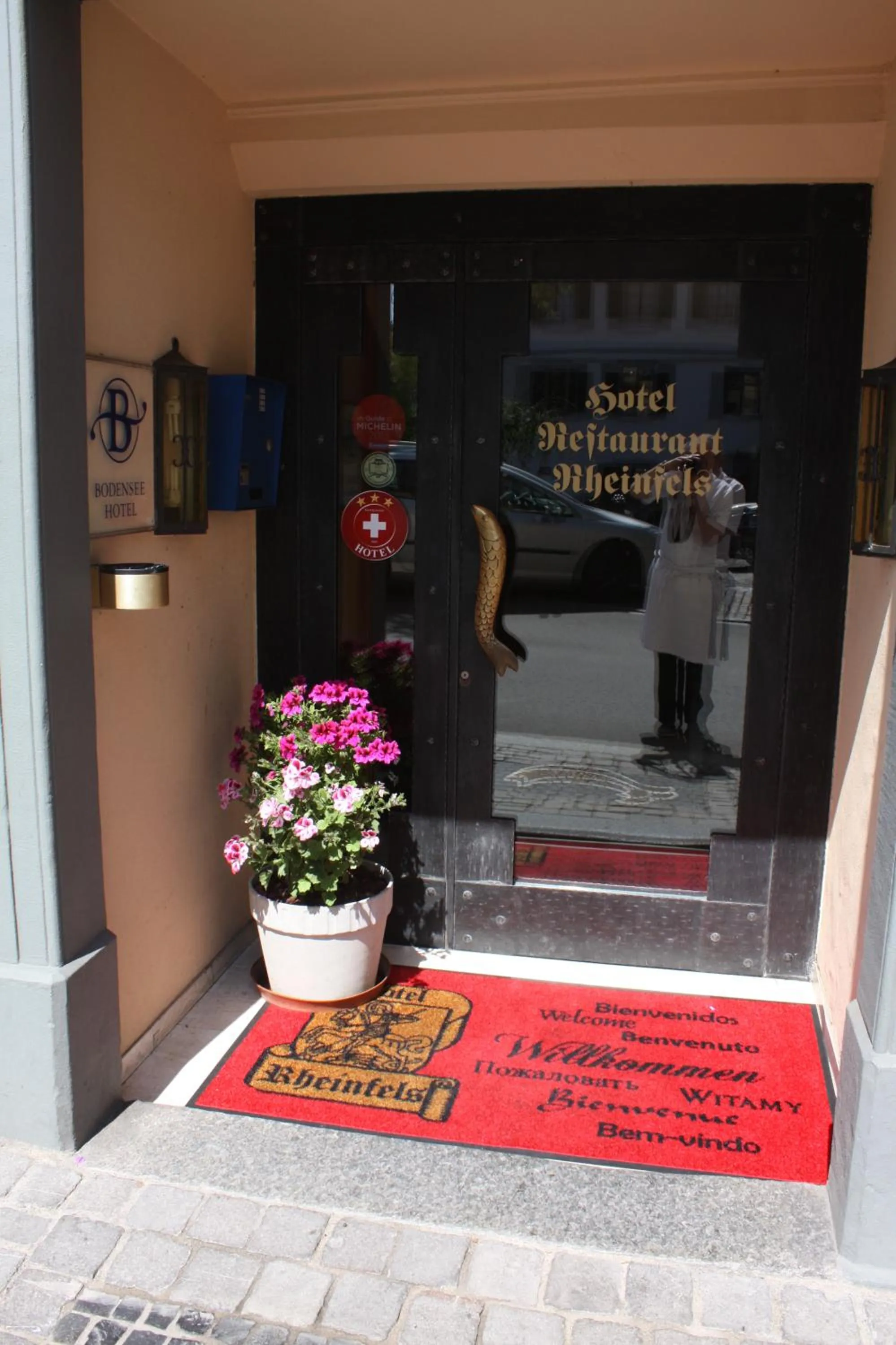 Facade/entrance in Hotel Rheinfels