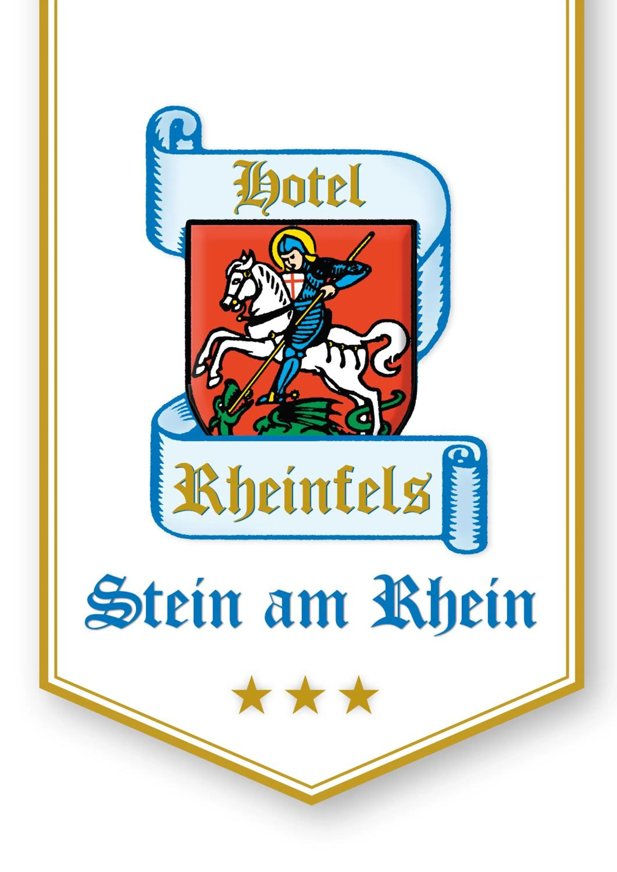 Logo/Certificate/Sign in Hotel Rheinfels