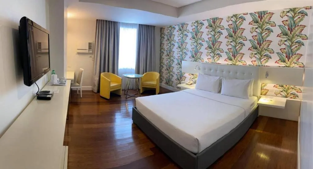 Bed in DIVERSION 21 HOTEL