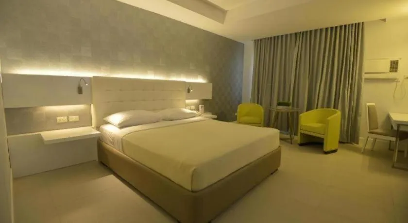 Bed in DIVERSION 21 HOTEL