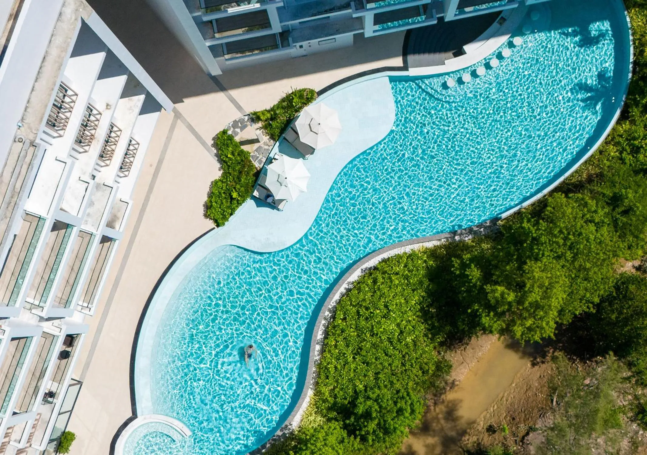 Pool view in Laya Resort Phuket