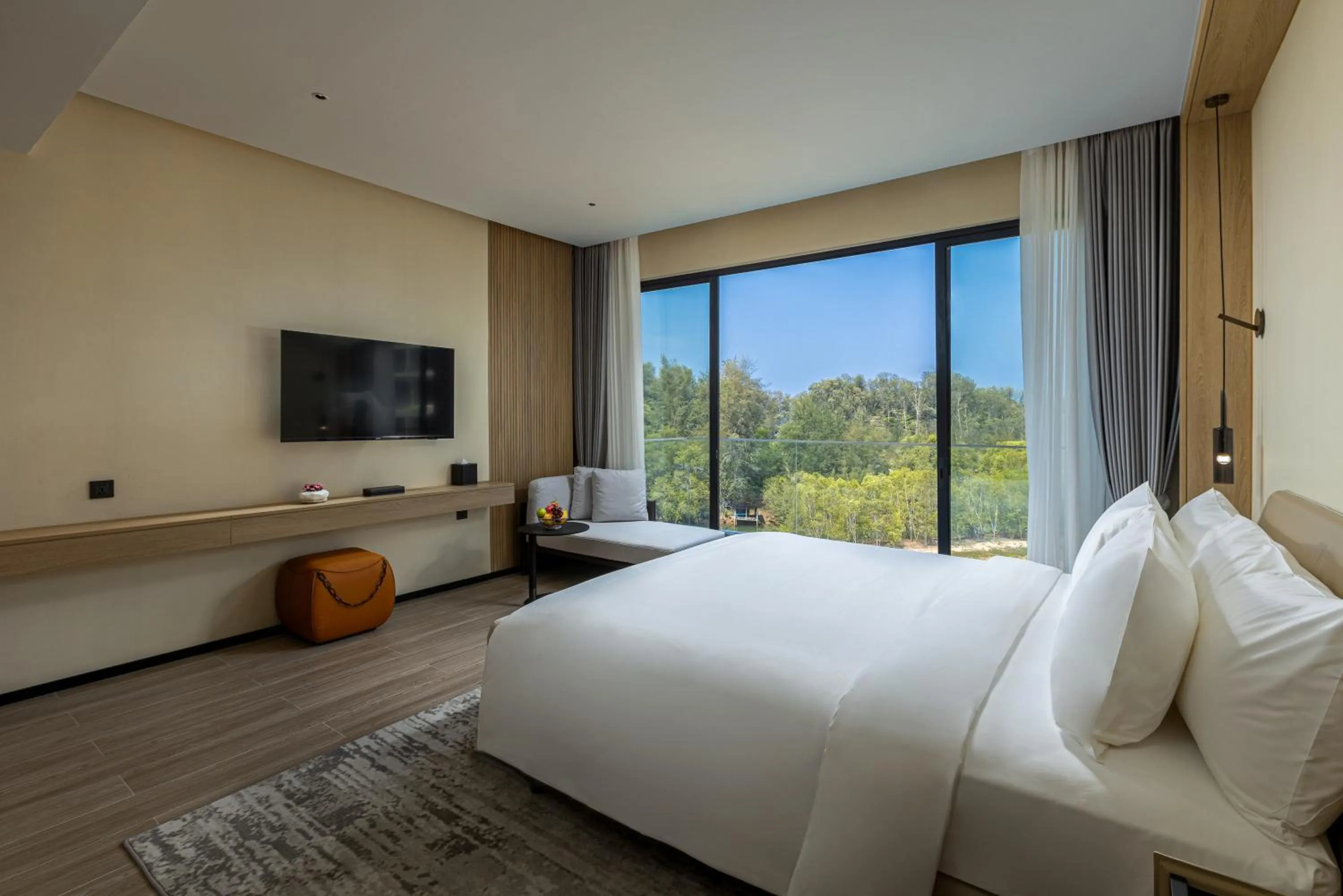 Bed in Laya Resort Phuket