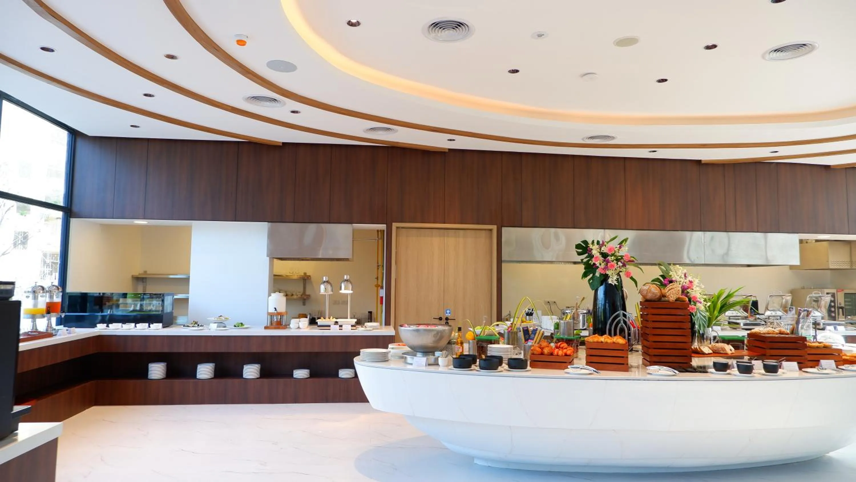 Buffet breakfast in Laya Resort Phuket