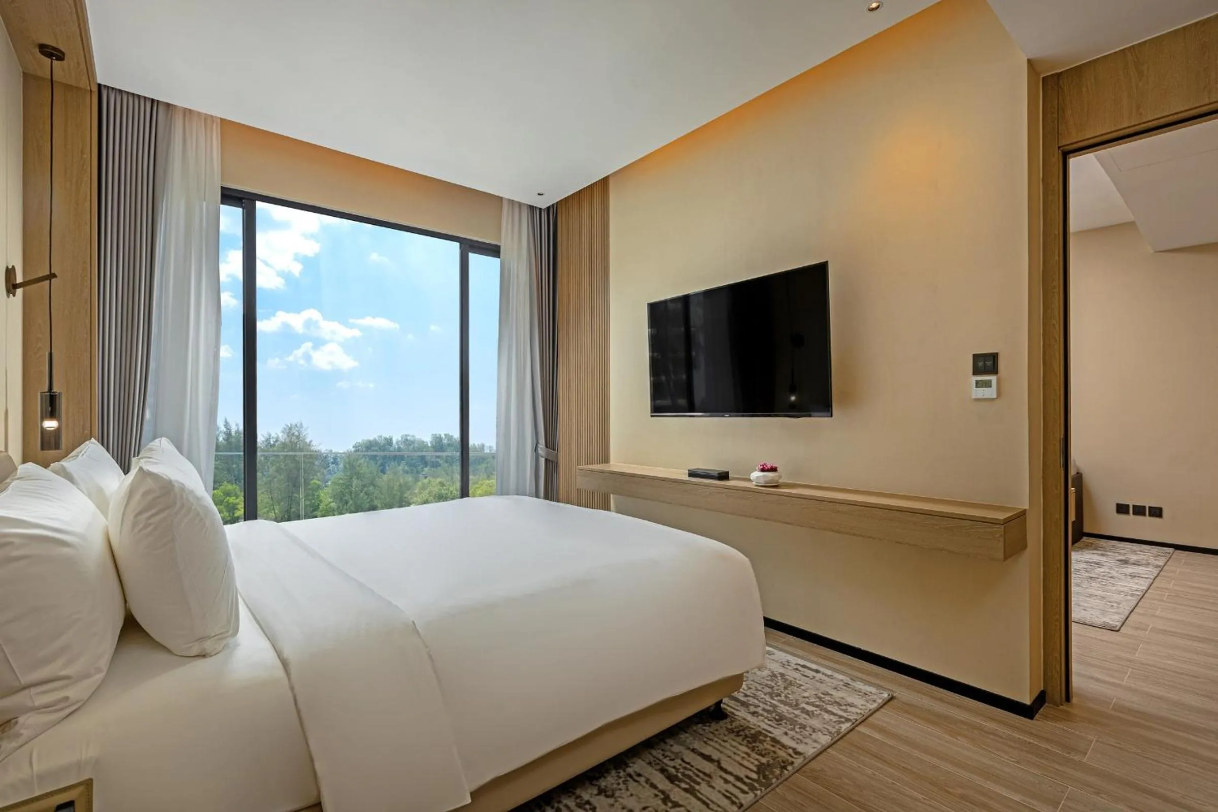 Bed in Laya Resort Phuket