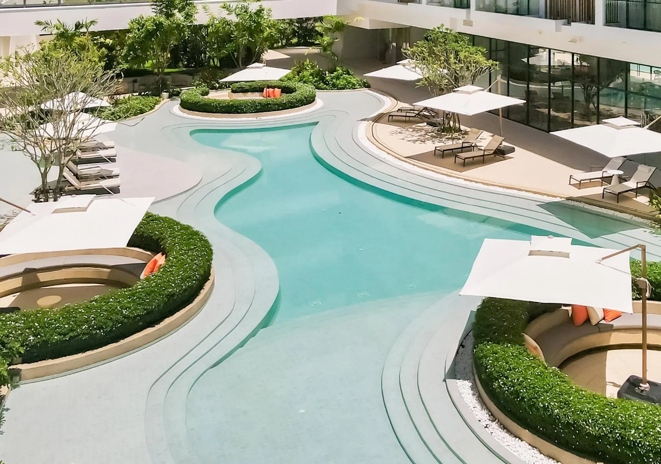 Swimming pool in Laya Resort Phuket