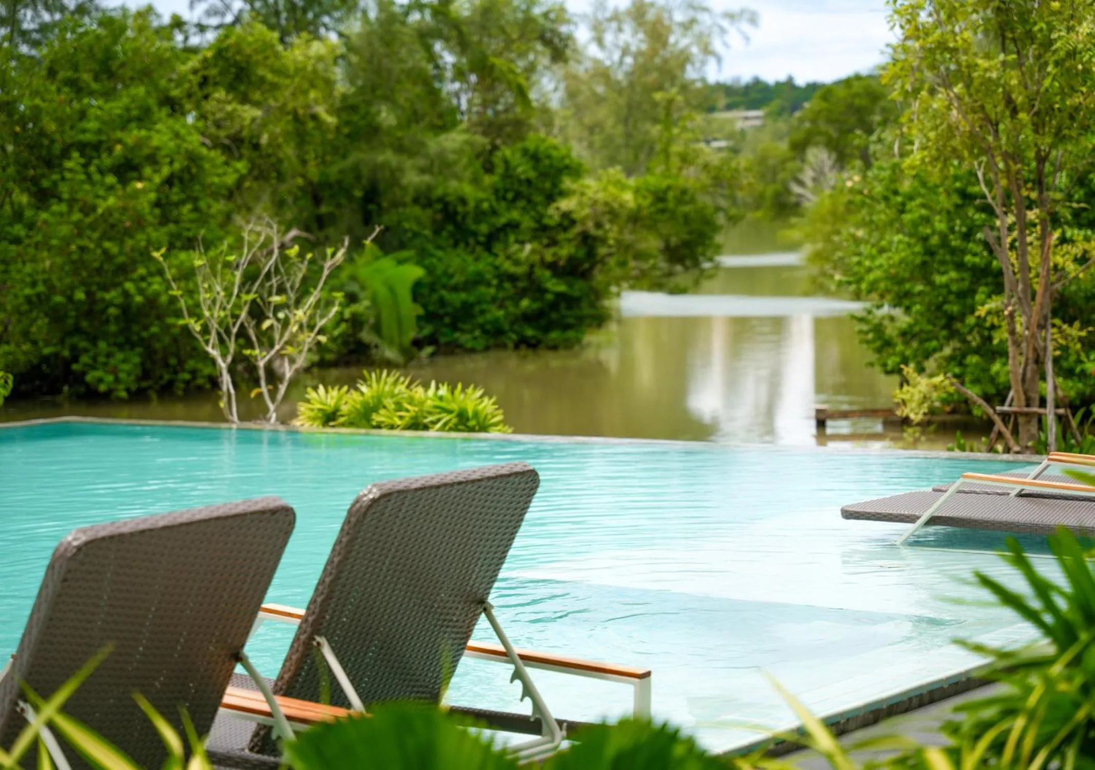 Swimming pool in Laya Resort Phuket