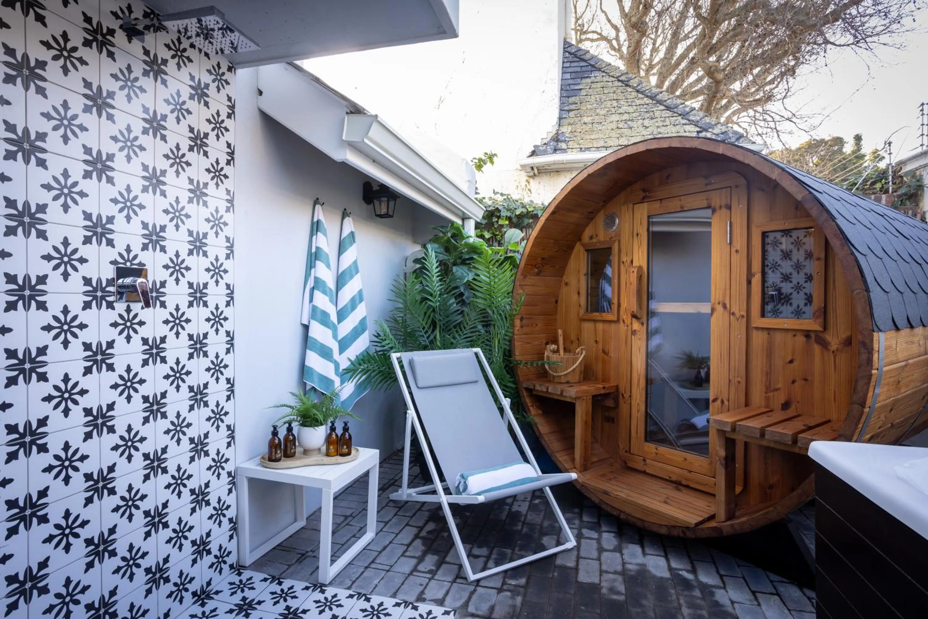 Sauna in Palm House Boutique Hotel and Spa