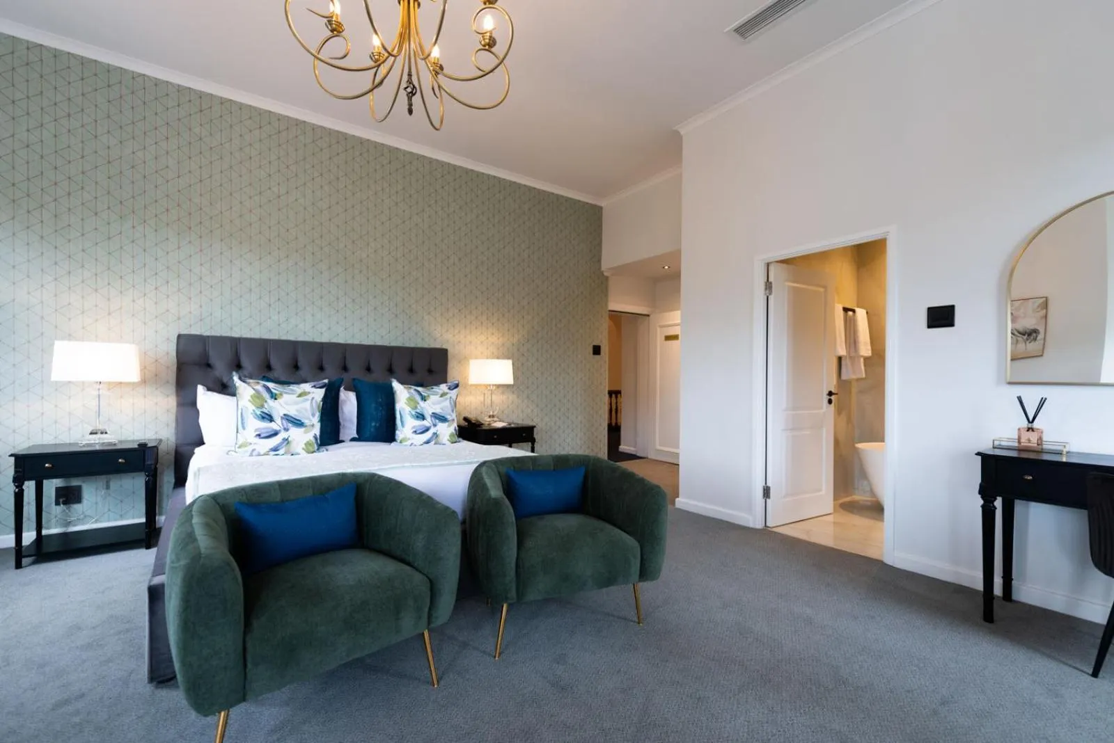 Bed in Palm House Boutique Hotel and Spa