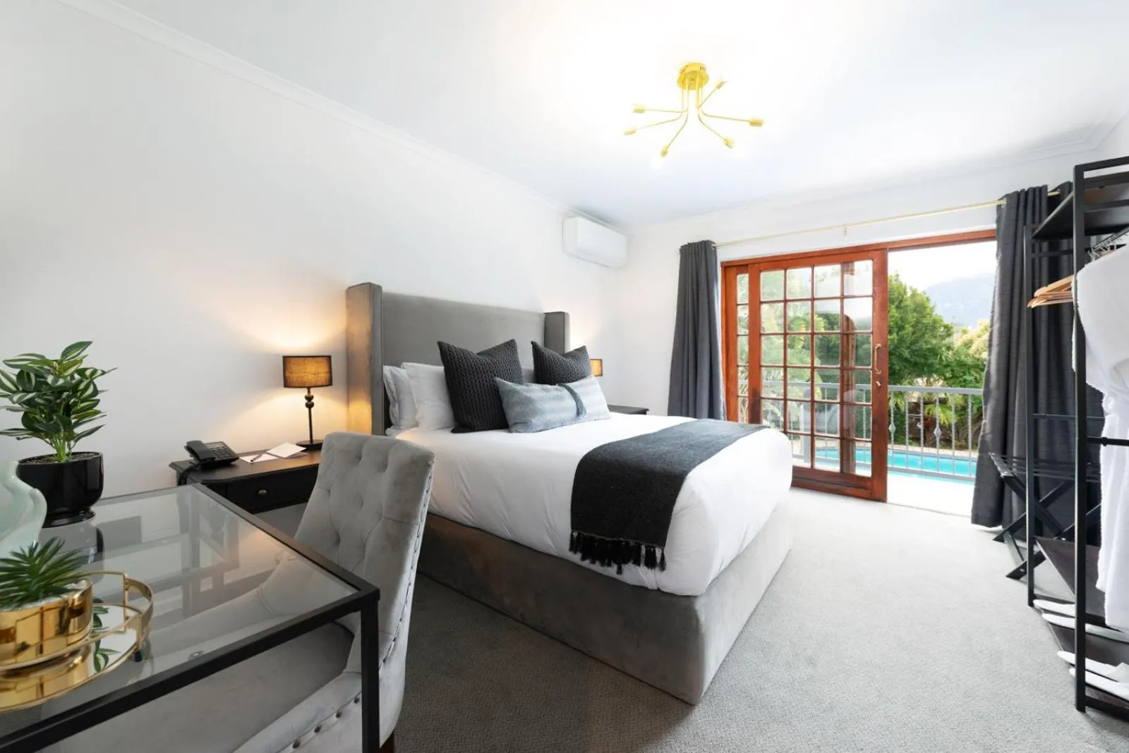 Bed in Palm House Boutique Hotel and Spa