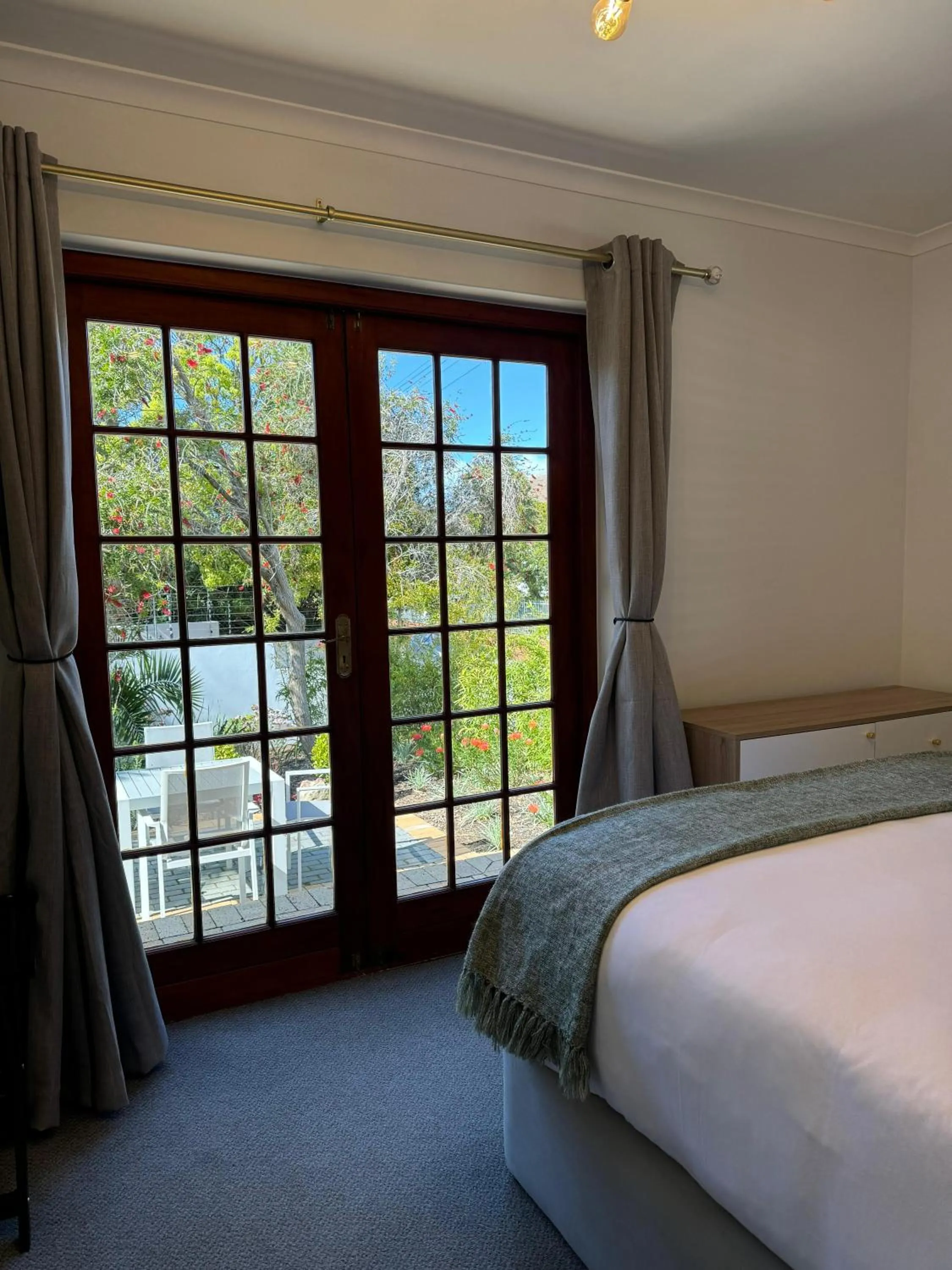 View (from property/room), Bed in Palm House Boutique Hotel and Spa