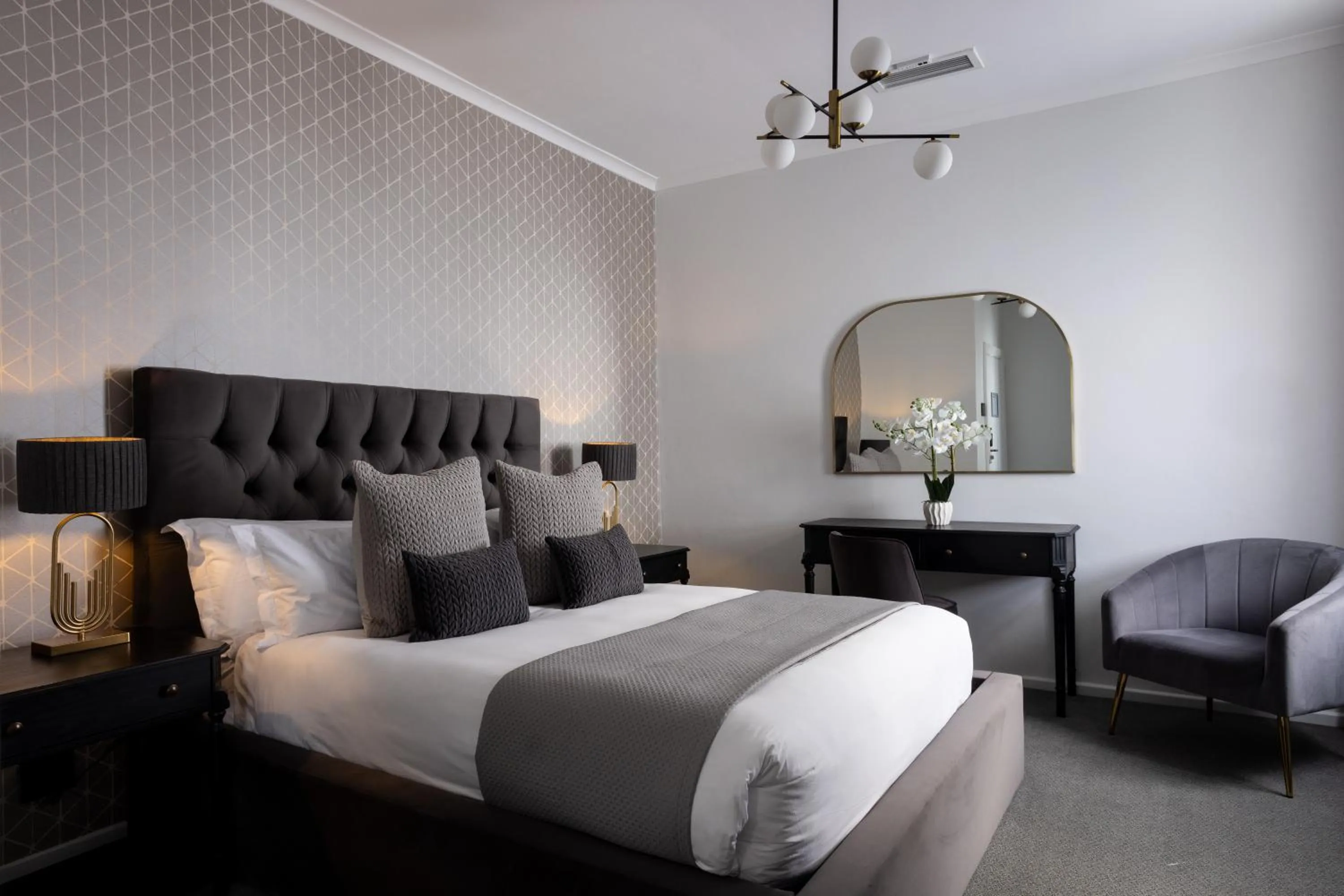 Bed in Palm House Boutique Hotel and Spa