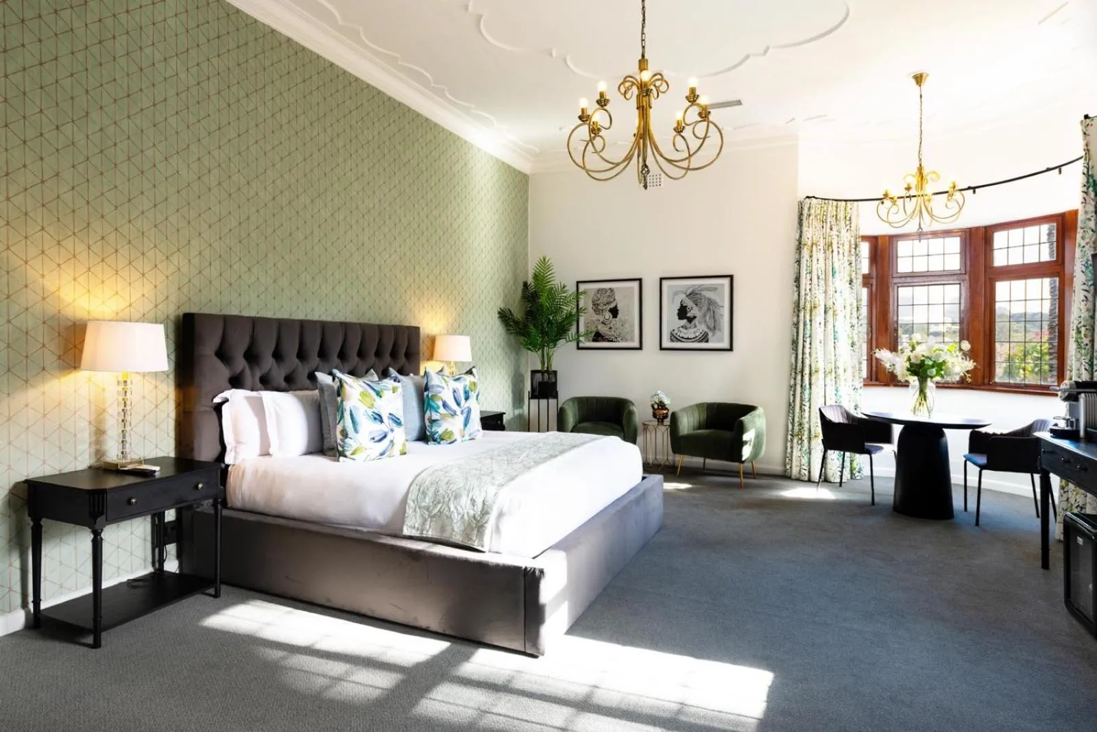 Bed in Palm House Boutique Hotel and Spa