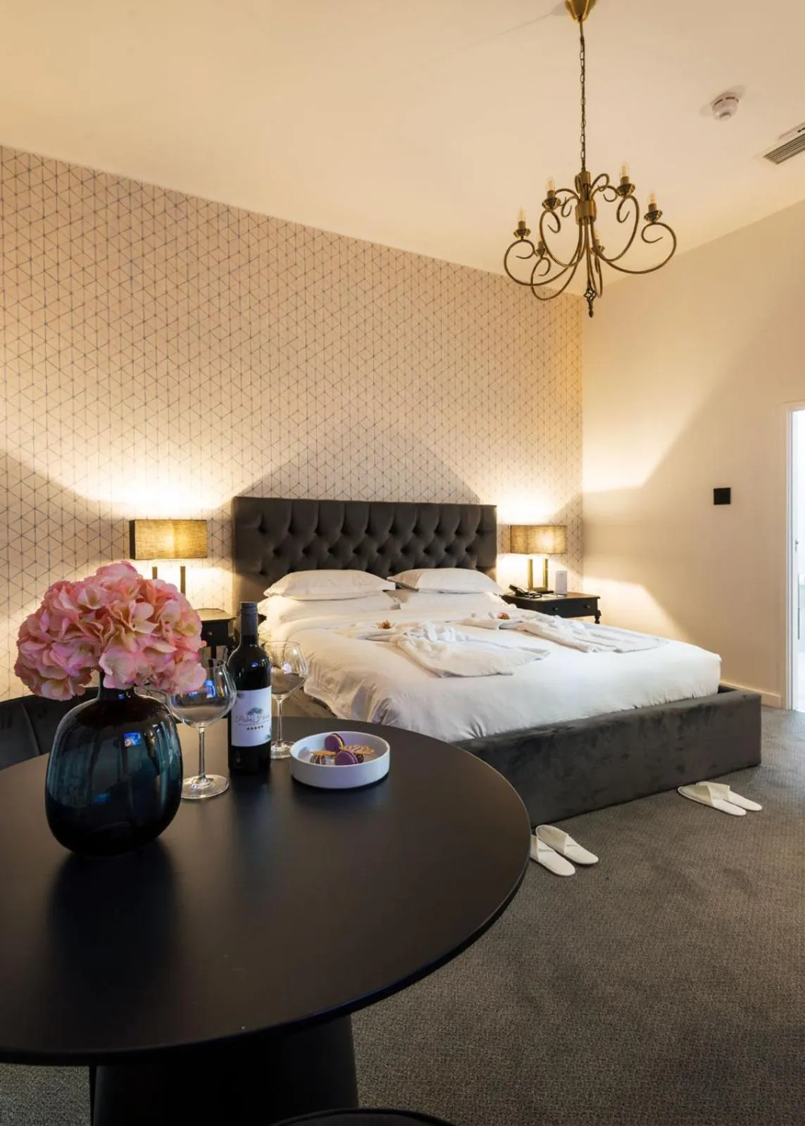 Bed in Palm House Boutique Hotel and Spa