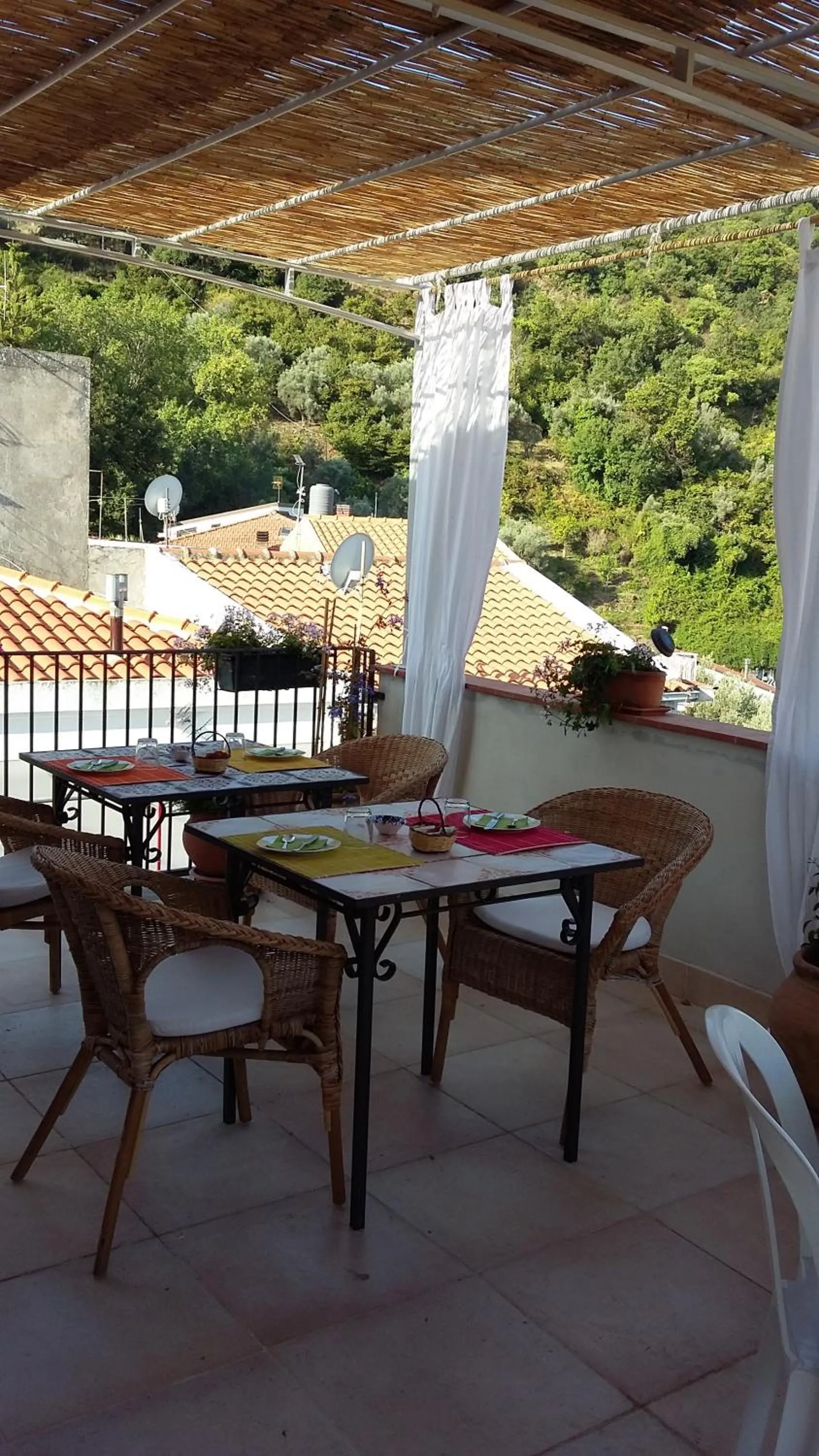 Balcony/Terrace in La Via del Carretto B&B