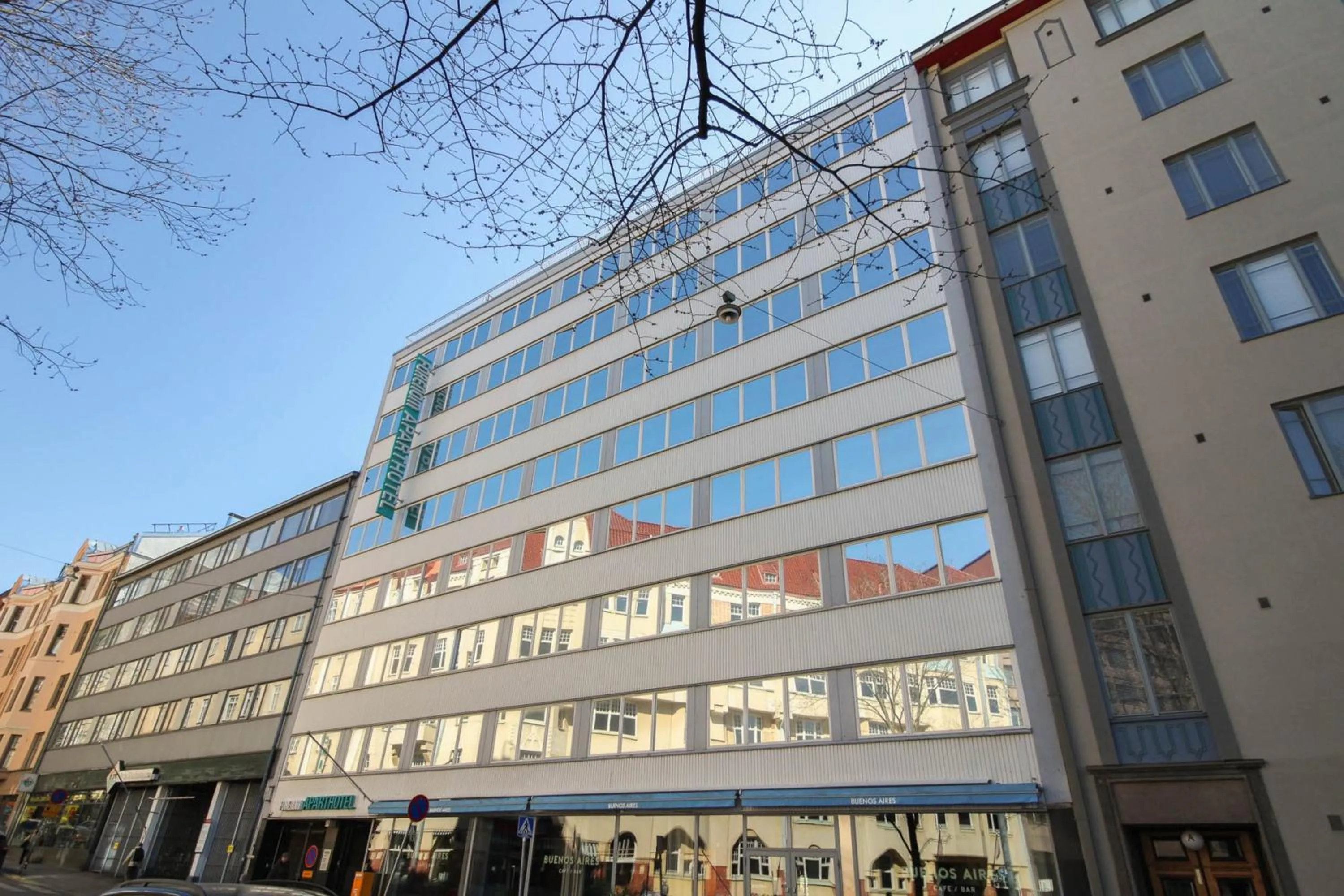 Property building in Forenom Aparthotel Helsinki Kamppi - contactless check-in