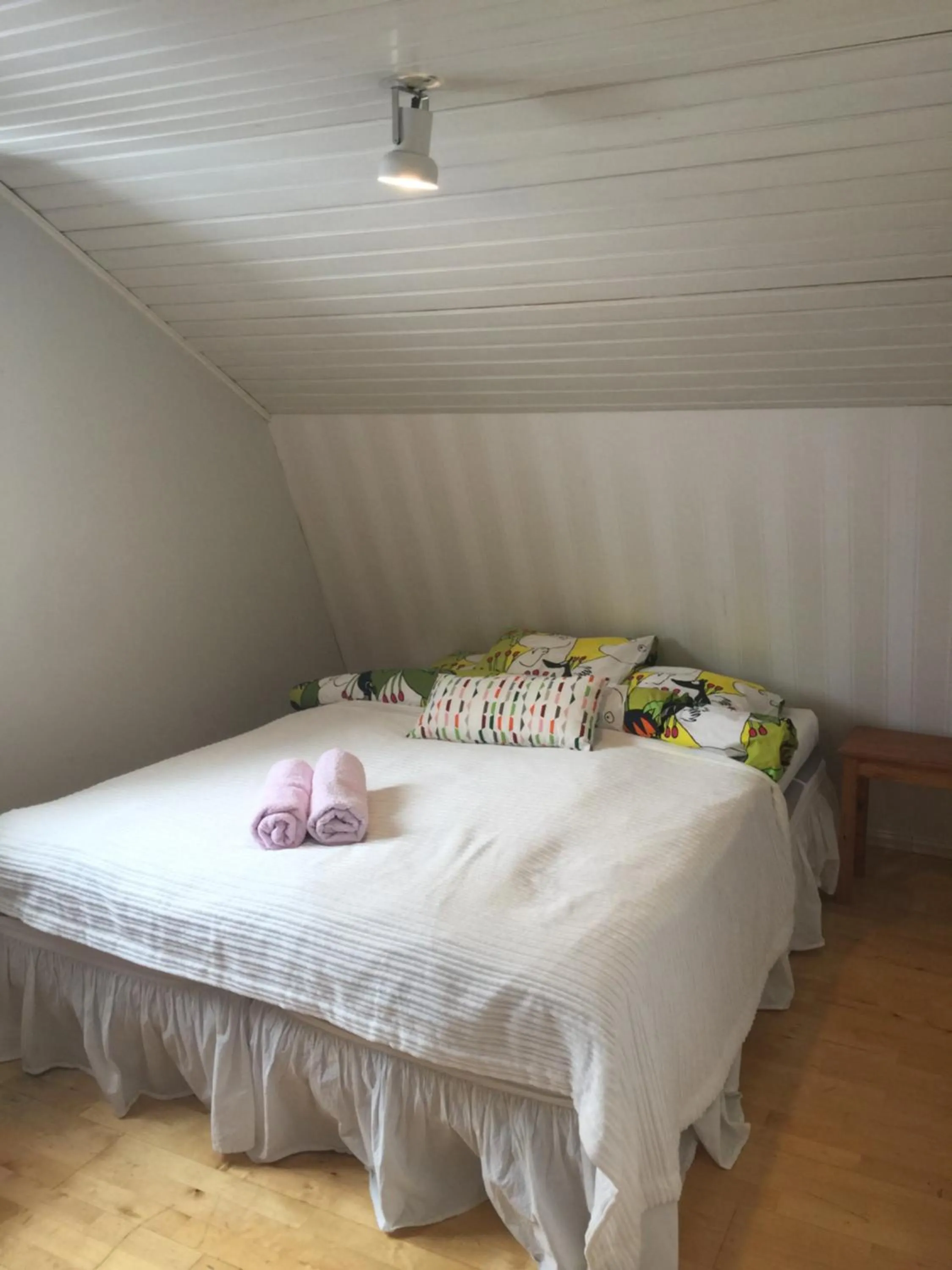 Bed in Hotelli Kaivo