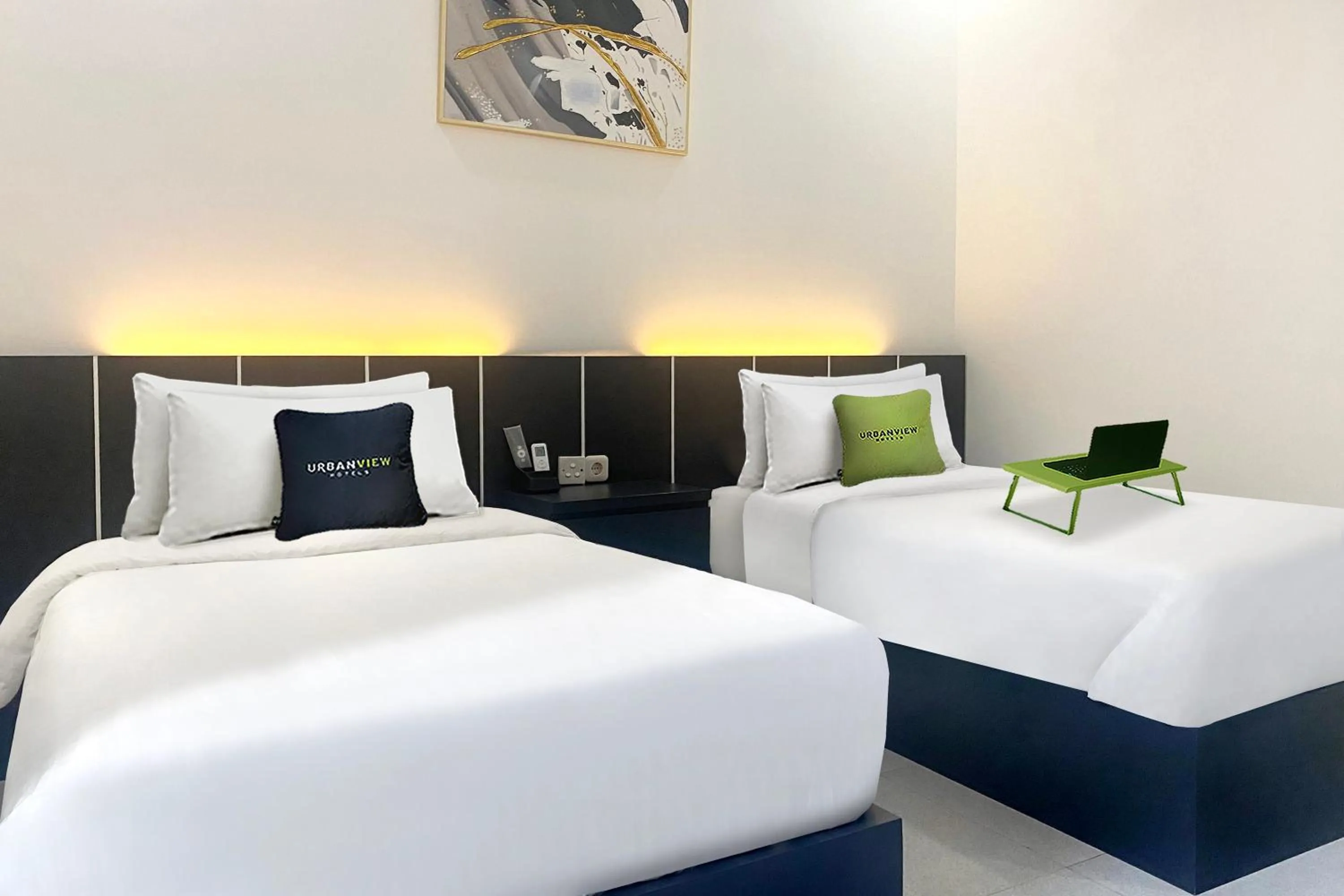 Bedroom, Bed in Urbanview Hotel AnD Lampung by RedDoorz