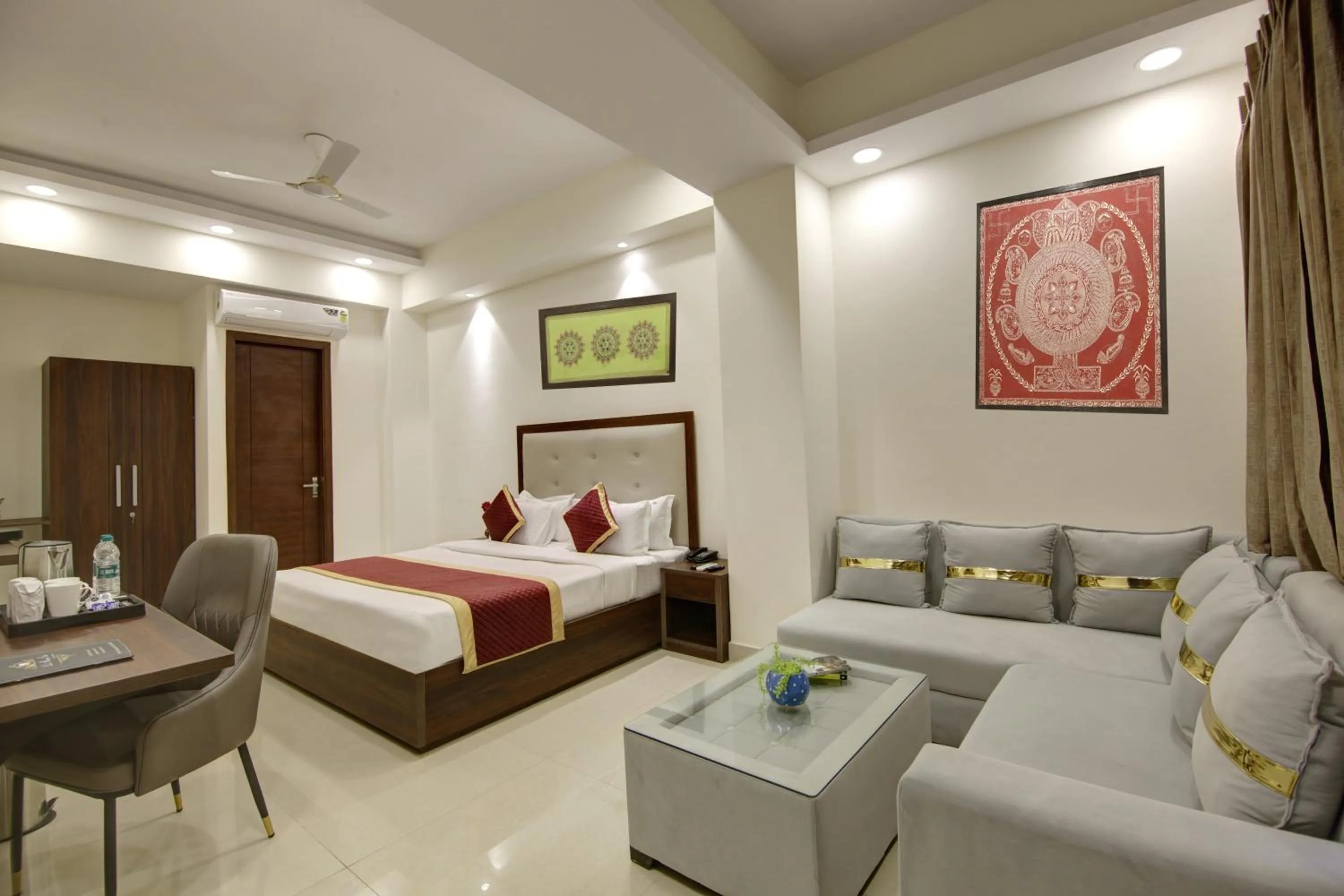 Bedroom, Bed in Hotel La Mirage