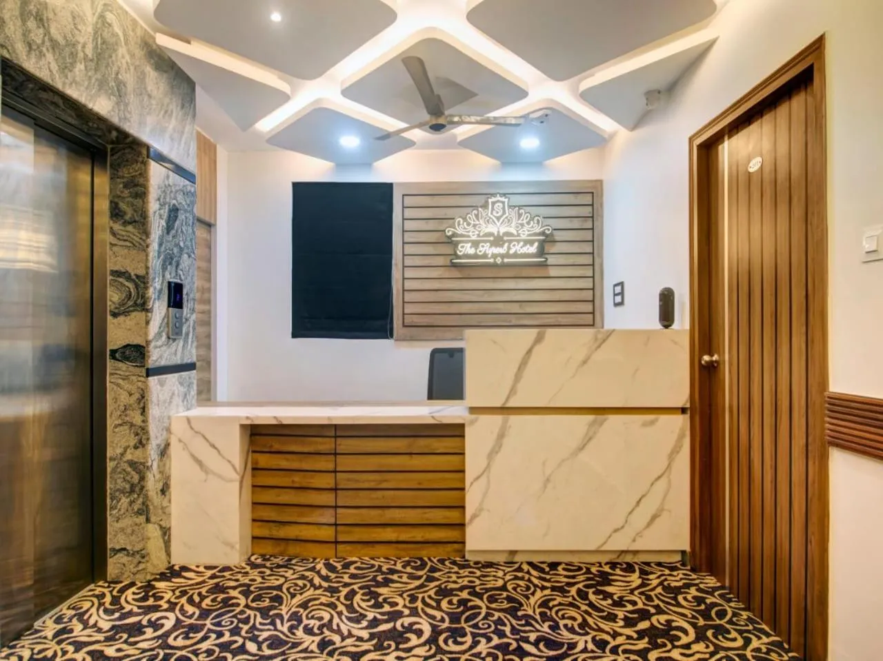 Lobby or reception in THE SUPERB HOTEL PVT LTD
