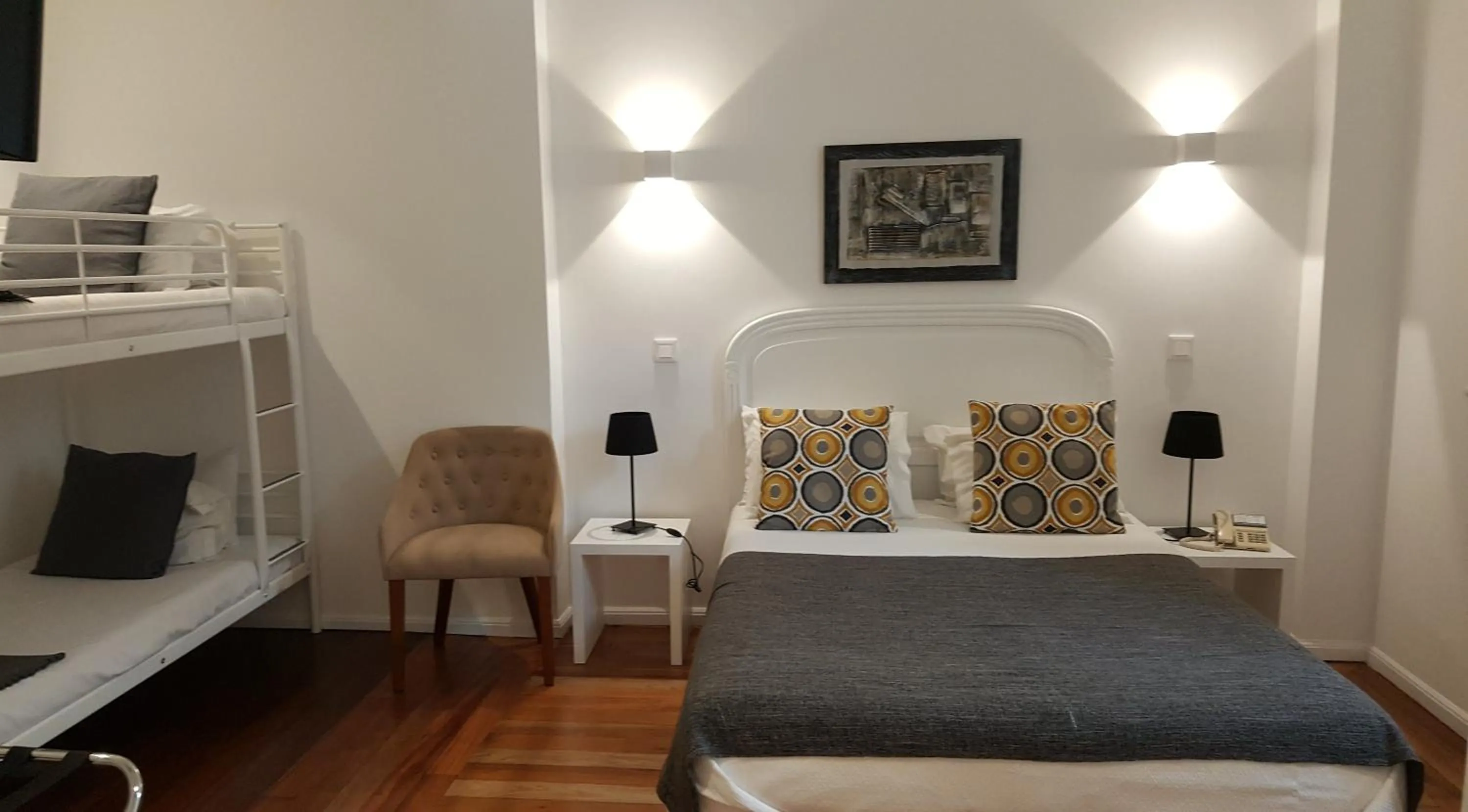 Bed in Hotel Botanico de Coimbra