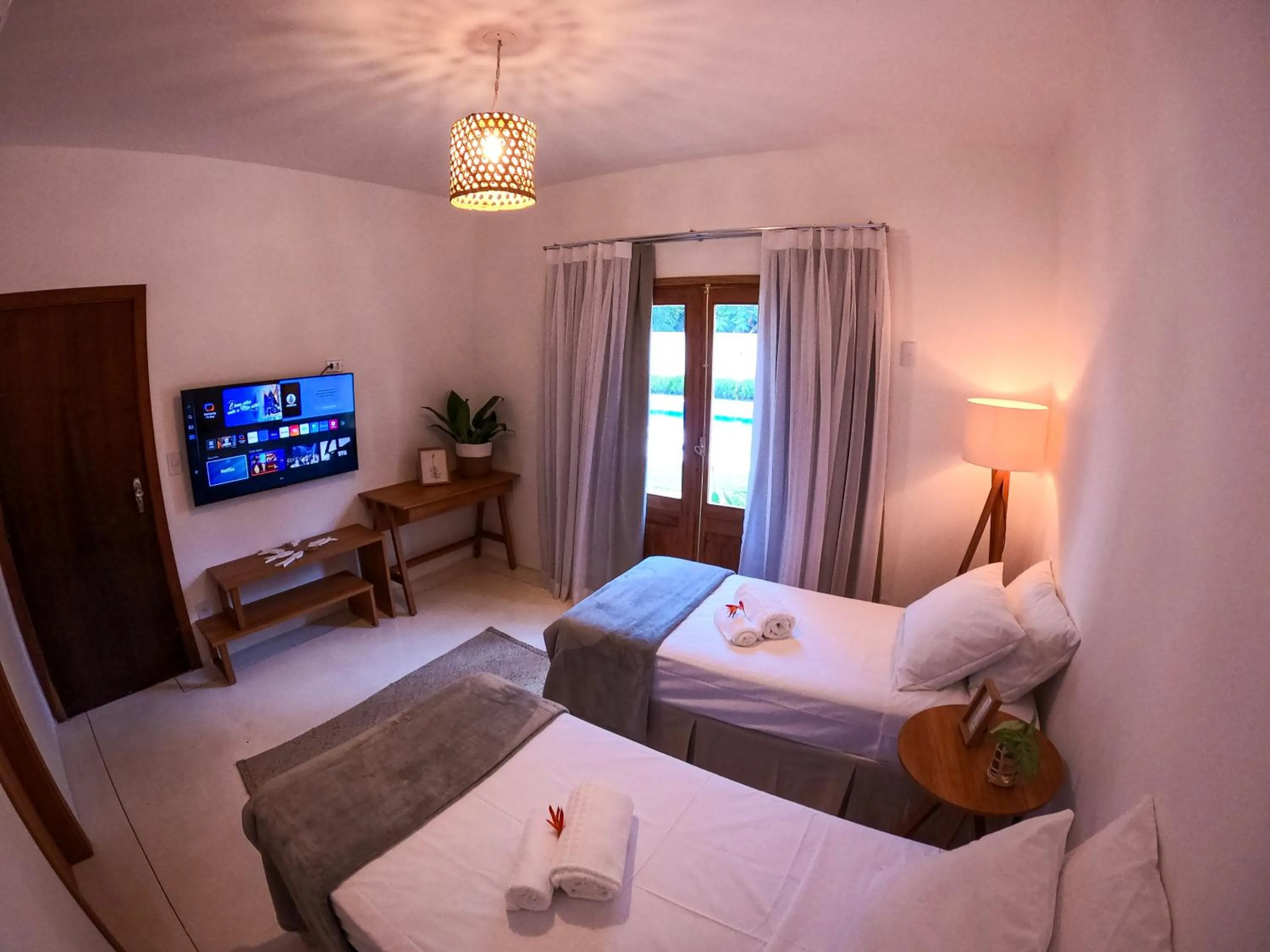Bedroom, Bed in Pousada Manacá Exclusive Suítes
